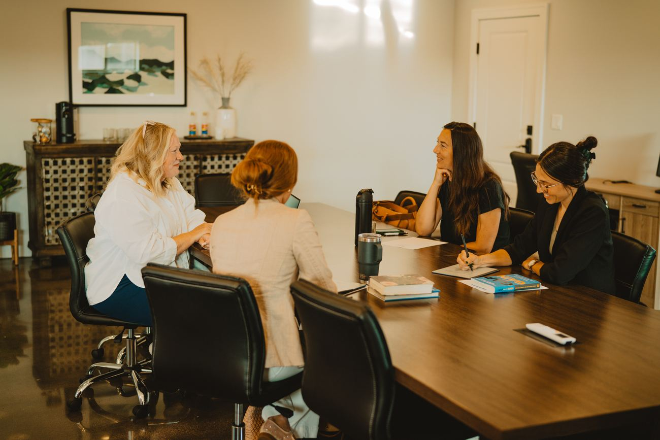 A Veritas Leaders advisory session with a client team